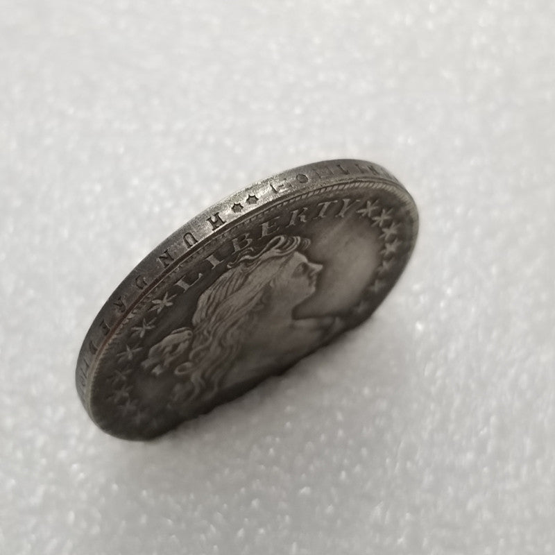 Commemorative Coin 1796 Overhanging Bust Copper Silver Plated Silver Dollar Silver Round Wholesale