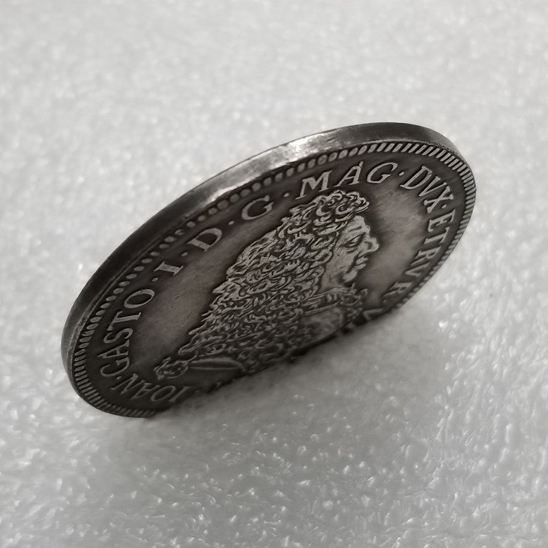 Commemorative Coin 1723 Italian Silver Plated Silver Dollar Silver Round Foreign Silver Dollar Collection #61