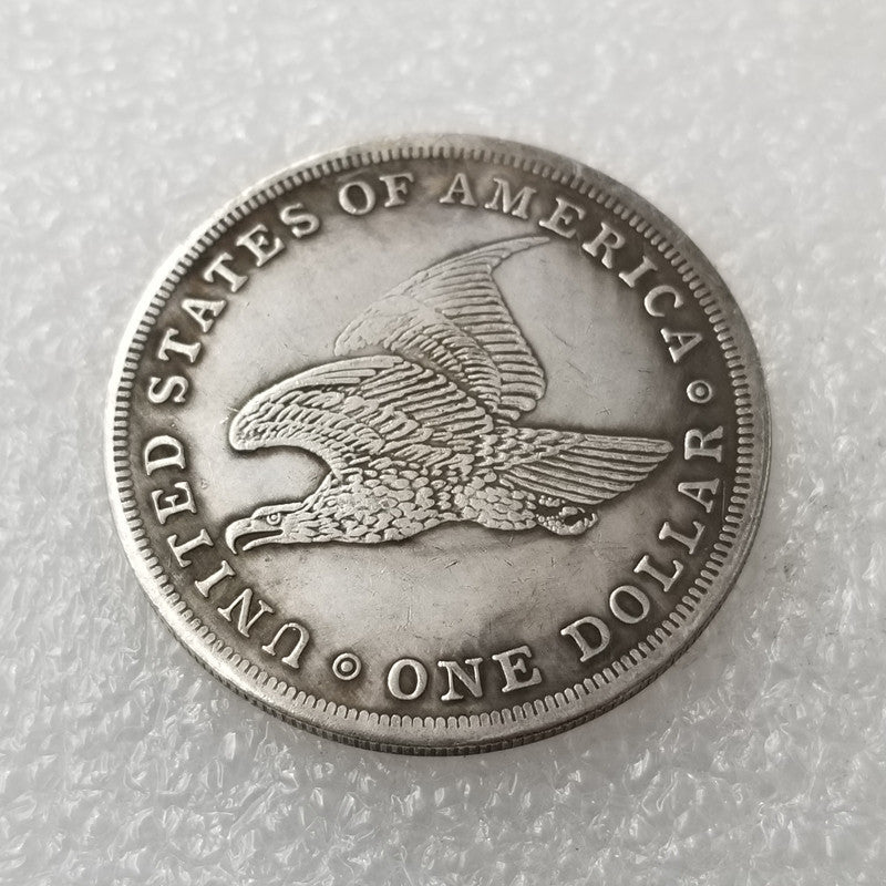 Commemorative Coin 1838 Commemorative Coin Copper Silver Plated Old Silver Dollar Silver Round Wholesale #2211