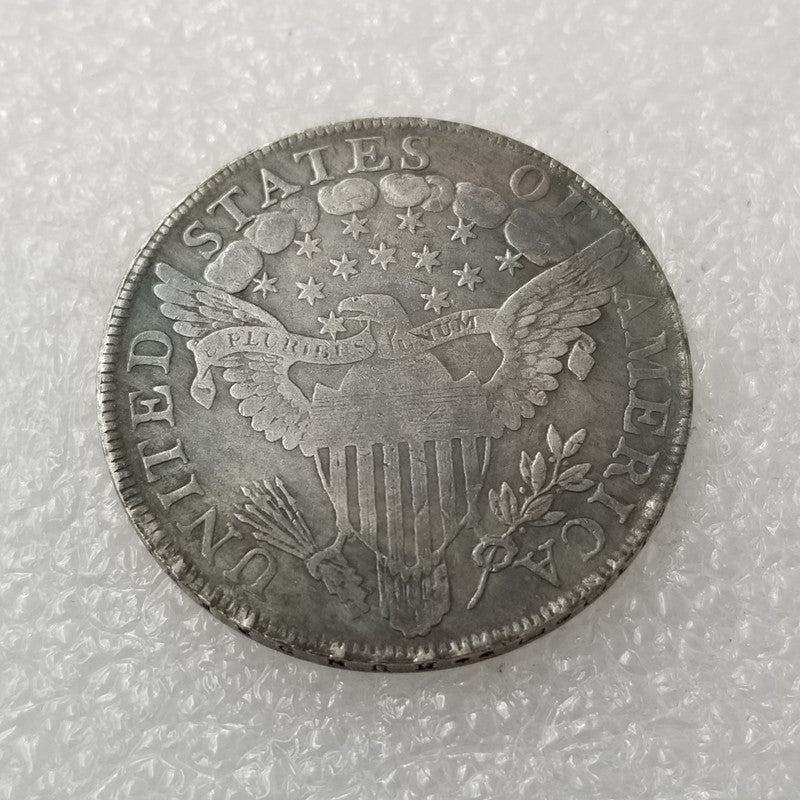 Commemorative Coin 1804 American Bust Brass Material Silver Plated Silver Dollar Silver Round Wholesale #3445