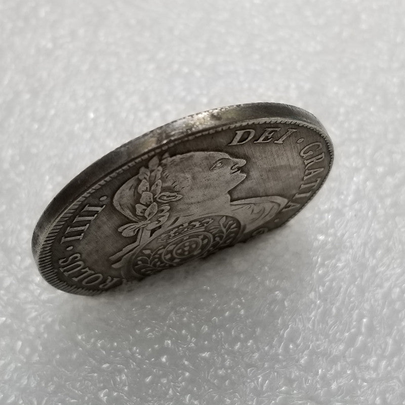 Commemorative coin 1799 Brazilian 960 Silver Plated Silver Dollar Silver Round Foreign Silver Dollar #84