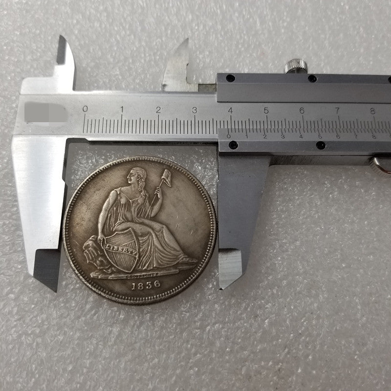 Commemorative Coin 1836 Type 2 Silver Plated Coin Copper Silver Plated Silver Dollar Silver Round Wholesale #1937