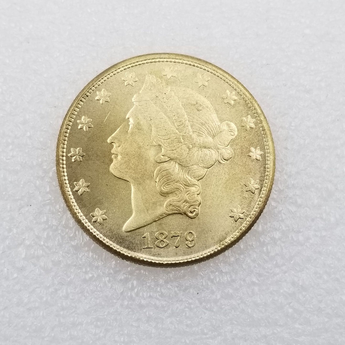 Commemorative Coin 1879 Brass Material American Foreign Silver Dollar Silver Round Wholesale
