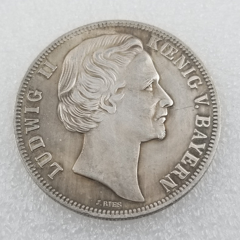 Commemorative Coin 1866 Brass Material German Commemorative Coin Silver Dollar Wholesale Collection #1556
