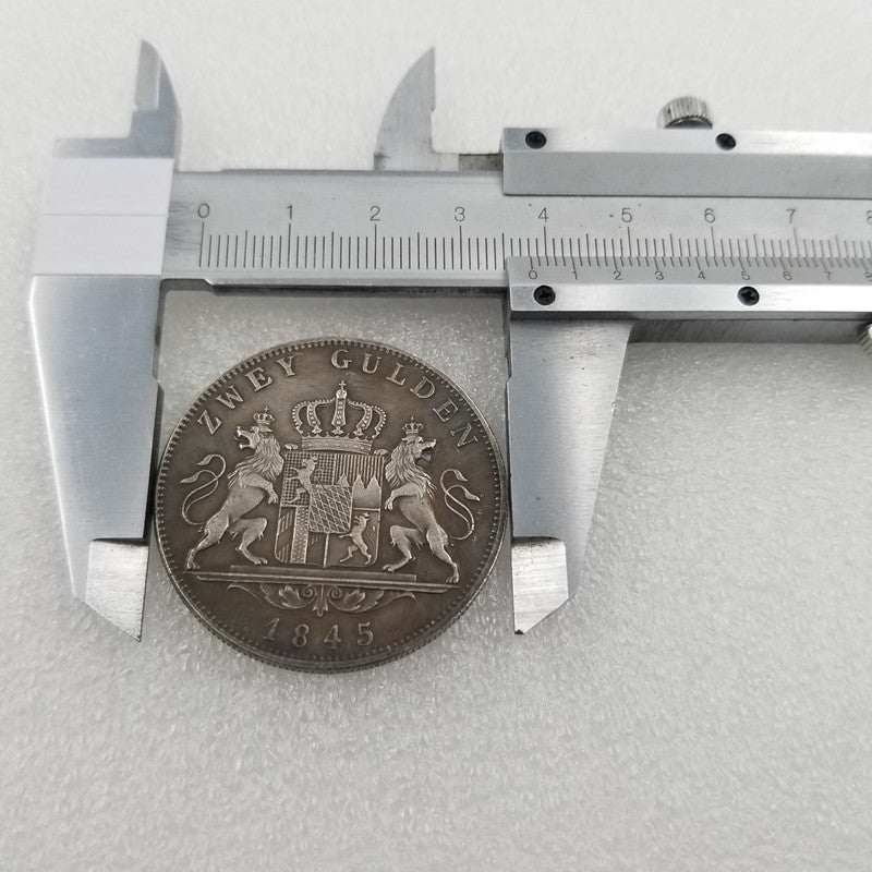 Commemorative Coin 1845 German Silver Dollar Coin #1547