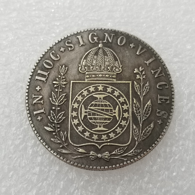 Commemorative Coin 1832 Brazilian Commemorative Coin Silver Dollar Wholesale Collection #21