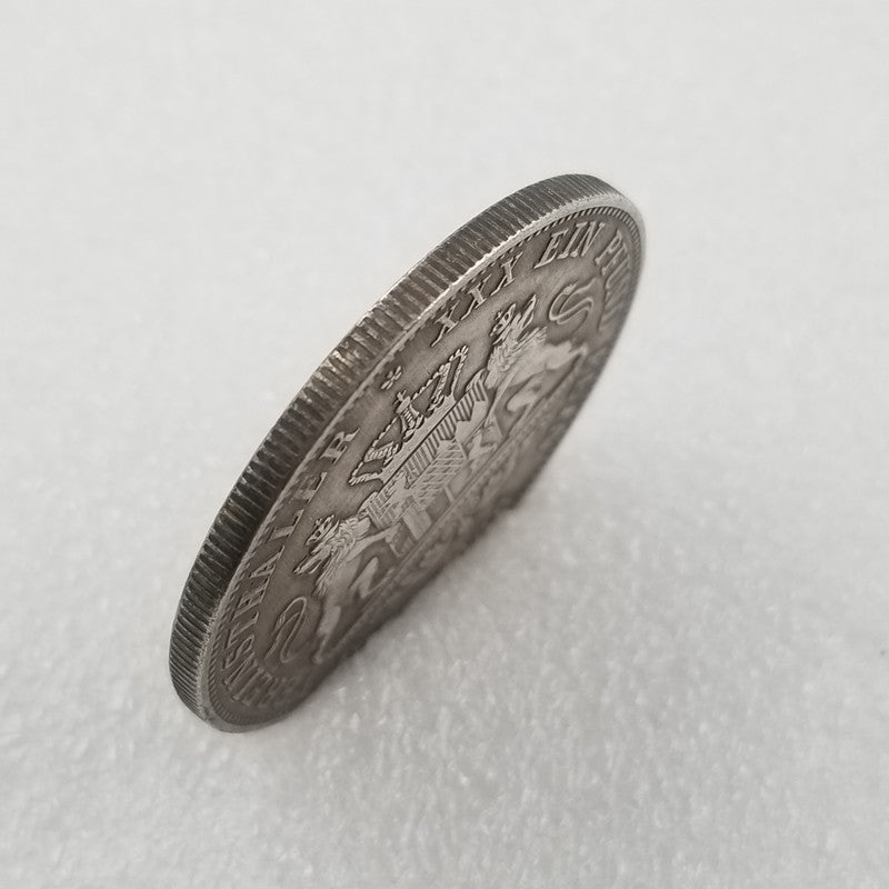 Commemorative Coin 1866 Brass Material German Commemorative Coin Silver Dollar Wholesale Collection #1556