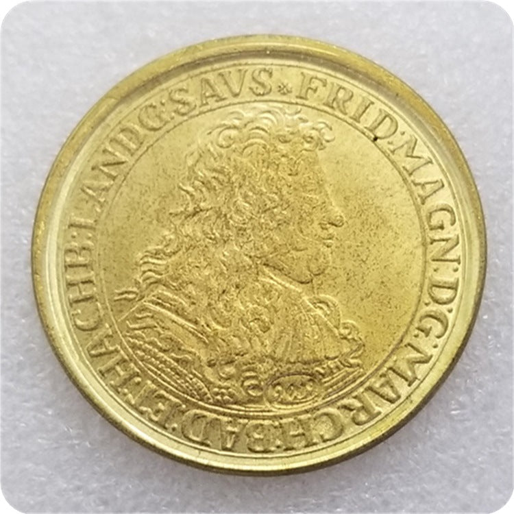 Commemorative Coin 1681 Brass German Silver Dollar Commemorative Coin Collection #1718
