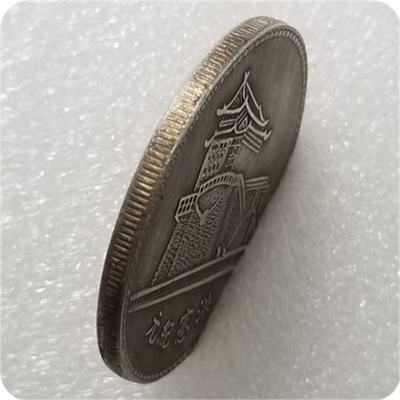 Wandering coin handicrafts thickened Hongxian era commemorative coin silver dollar wholesale collection #0294