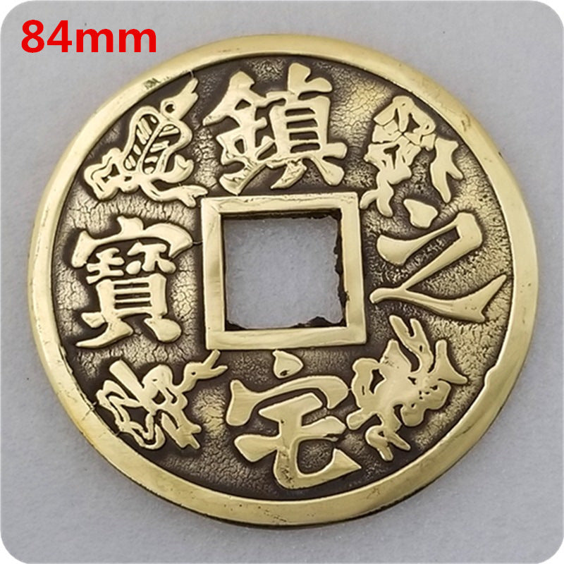 Wandering coin handicrafts copper material gossip mirror fish bronze mirror pendant T0056- 1/2/3/4/5/6/7