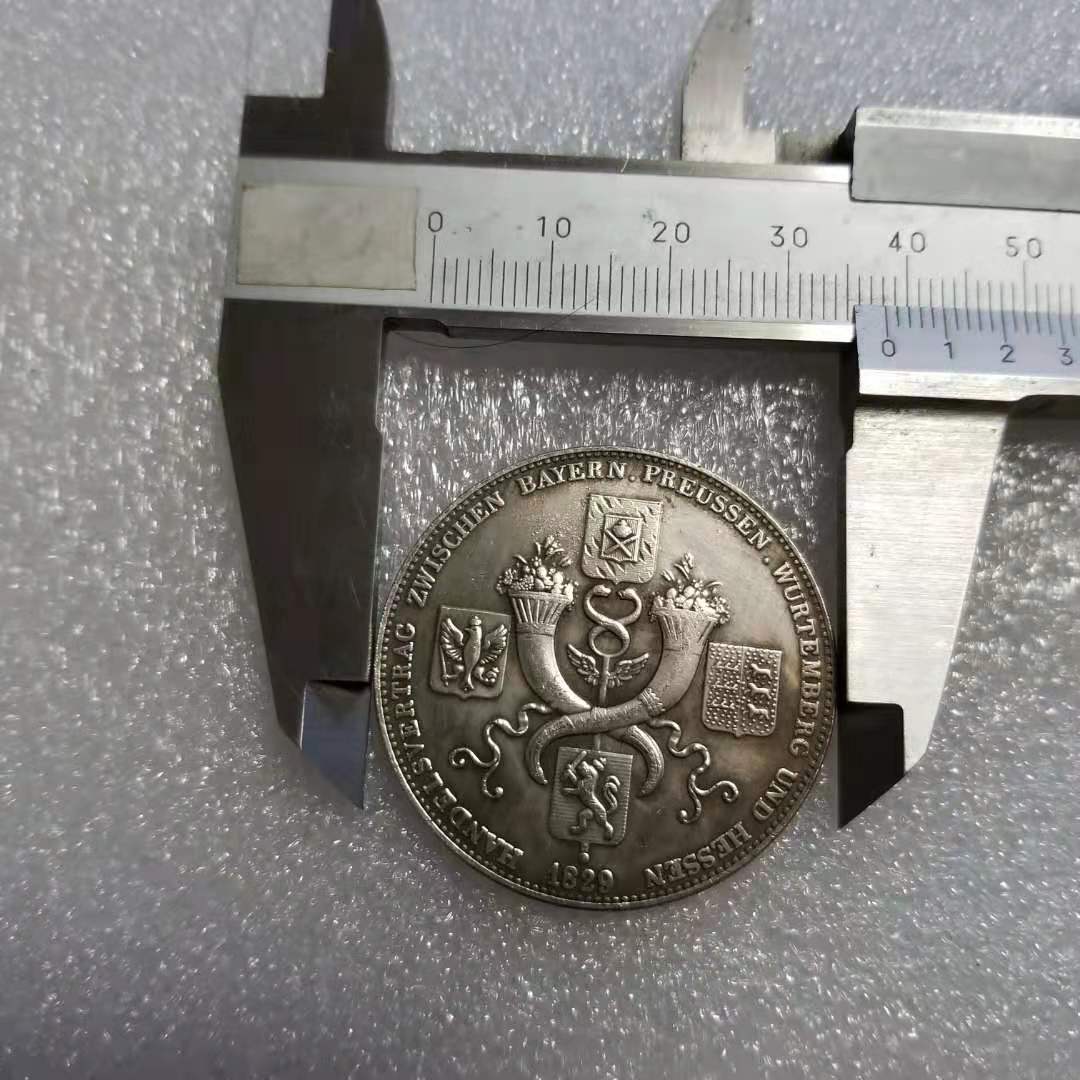 Commemorative Coin 1829 Brass Material German Silver Dollar Commemorative Coin Foreign Trade Collection #1522