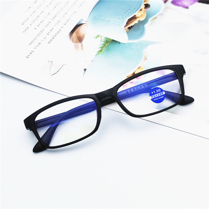 Wholesale reading glasses blue high definition lenses old light glasses men and women running rivers and lakes street stalls supply glasses for the elderly super light