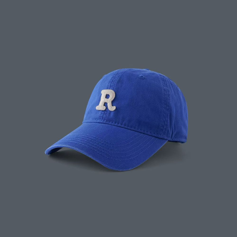 Women's big head circumference baseball cap old washed hat men's American wide brim retro small face trend embroidered cap