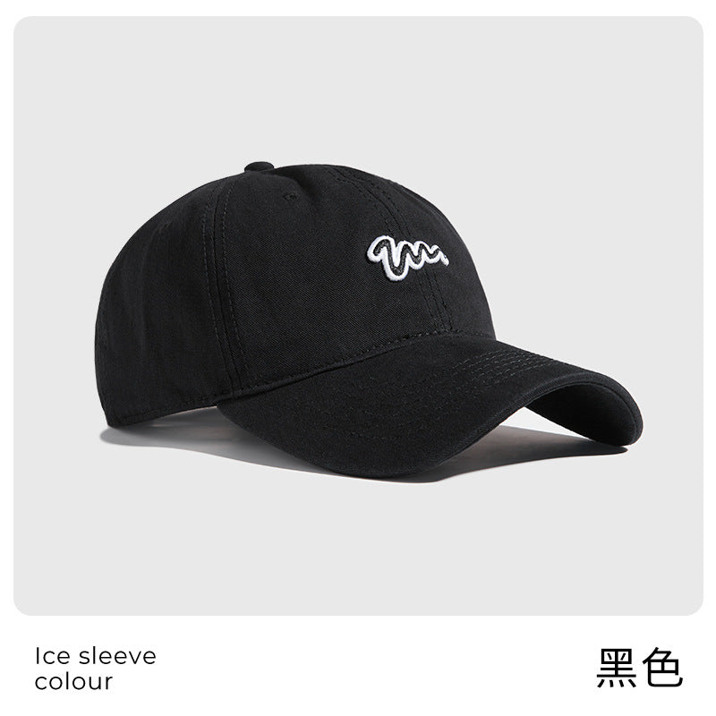 Classmate Yang strictly selects to deepen the wide brim to show the small face, soft hard top, autumn and winter sunshade cap, curvilinear baseball cap