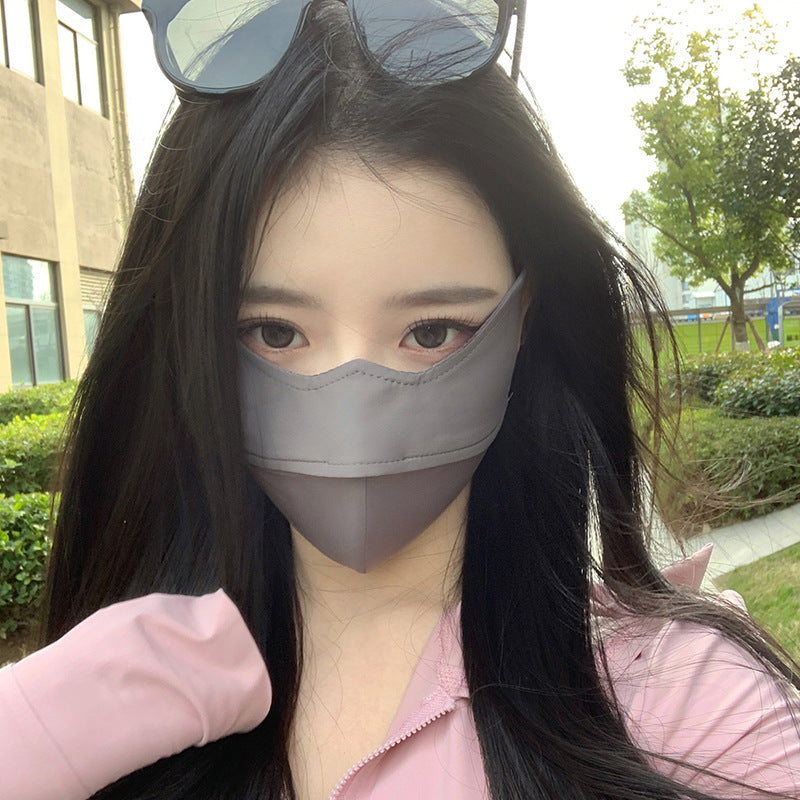 Classmate Yang strictly selects modified face sunscreen masks, summer breathable eye corner masks, female sunshade, face protection and UV protection