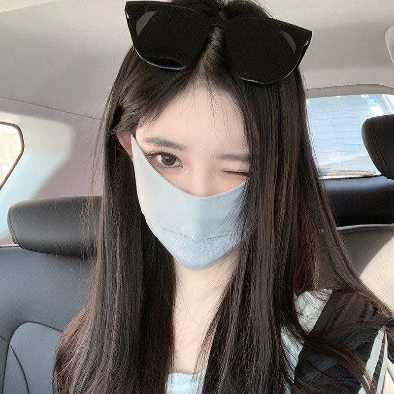 Classmate Yang strictly selects modified face sunscreen masks, summer breathable eye corner masks, female sunshade, face protection and UV protection
