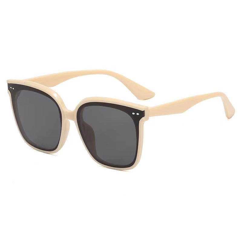 2023 new gm sunglasses, live Internet celebrities with the same Korean version of sunglasses, men's and women's fashionable large-frame glasses