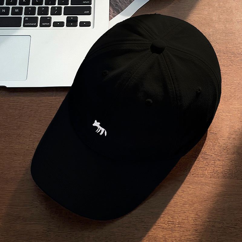Classmate Yang strictly selects cute peaked caps cartoon women sweet sun face small animals embroidered baseball sunscreen hats