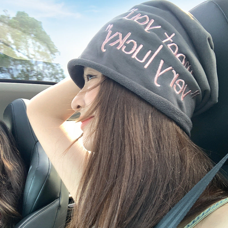 Classmate Yang strictly selects pullover hats, thin sunscreen cold hats, bag heads, summer men's and women's sun hats, small stacks of hats