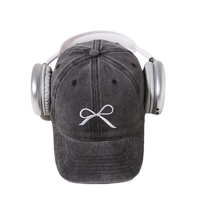 Classmate Yang peaked cap women's 2024 new thin and small face sports hat sunscreen baseball cap trendy one piece hair
