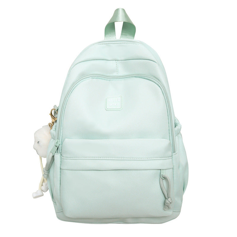 Yinlei schoolbag female ins college style Japanese sweet small fresh backpack spring and summer cute campus student backpack