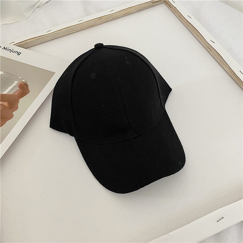 20-Color Mao Qing Velcro Solid Color Baseball Cap Cross-border Wholesale Student Shade Cap Couple Versatile Street