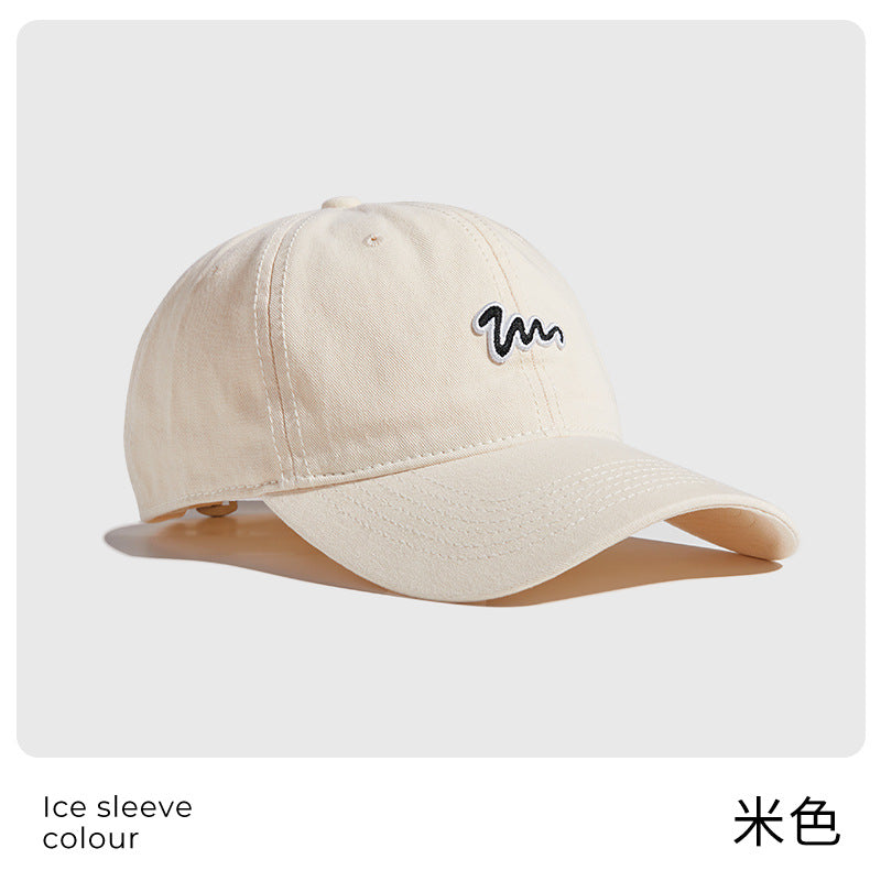 Classmate Yang strictly selects to deepen the wide brim to show the small face, soft hard top, autumn and winter sunshade cap, curvilinear baseball cap