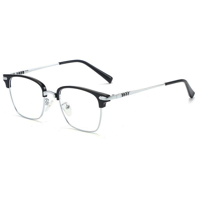 Xiaohongshu Douyin has the same anti-blue light optical fatigue myopia glasses for men, which can be matched with half-frame glasses and women's frames.