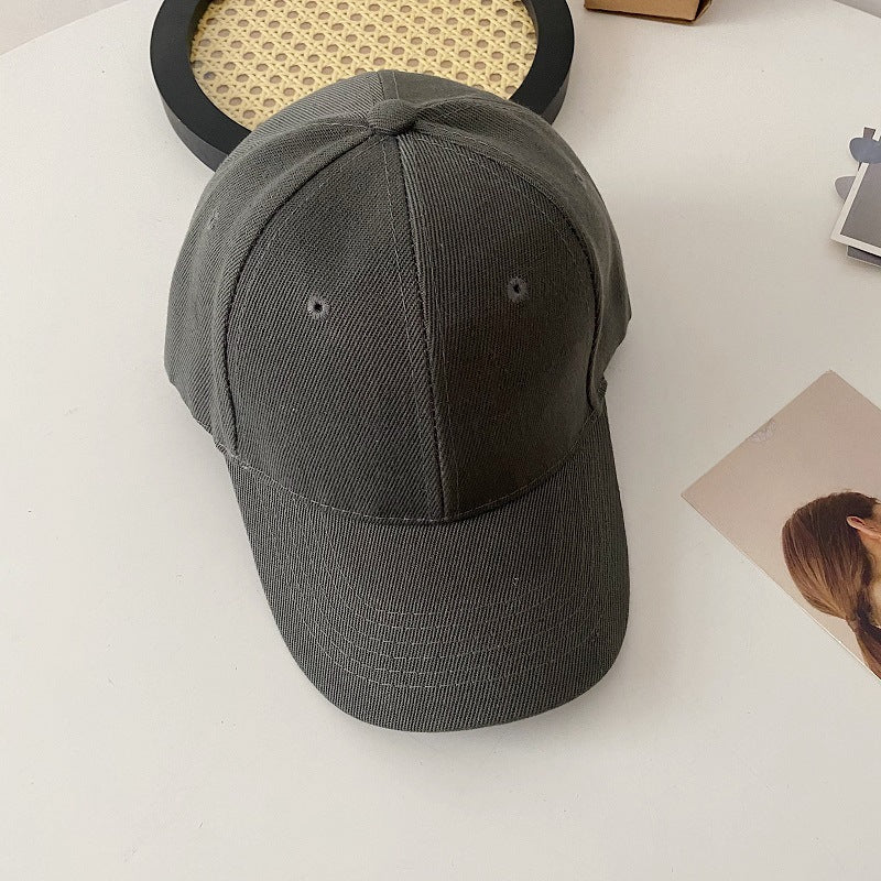 20-Color Mao Qing Velcro Solid Color Baseball Cap Cross-border Wholesale Student Shade Cap Couple Versatile Street