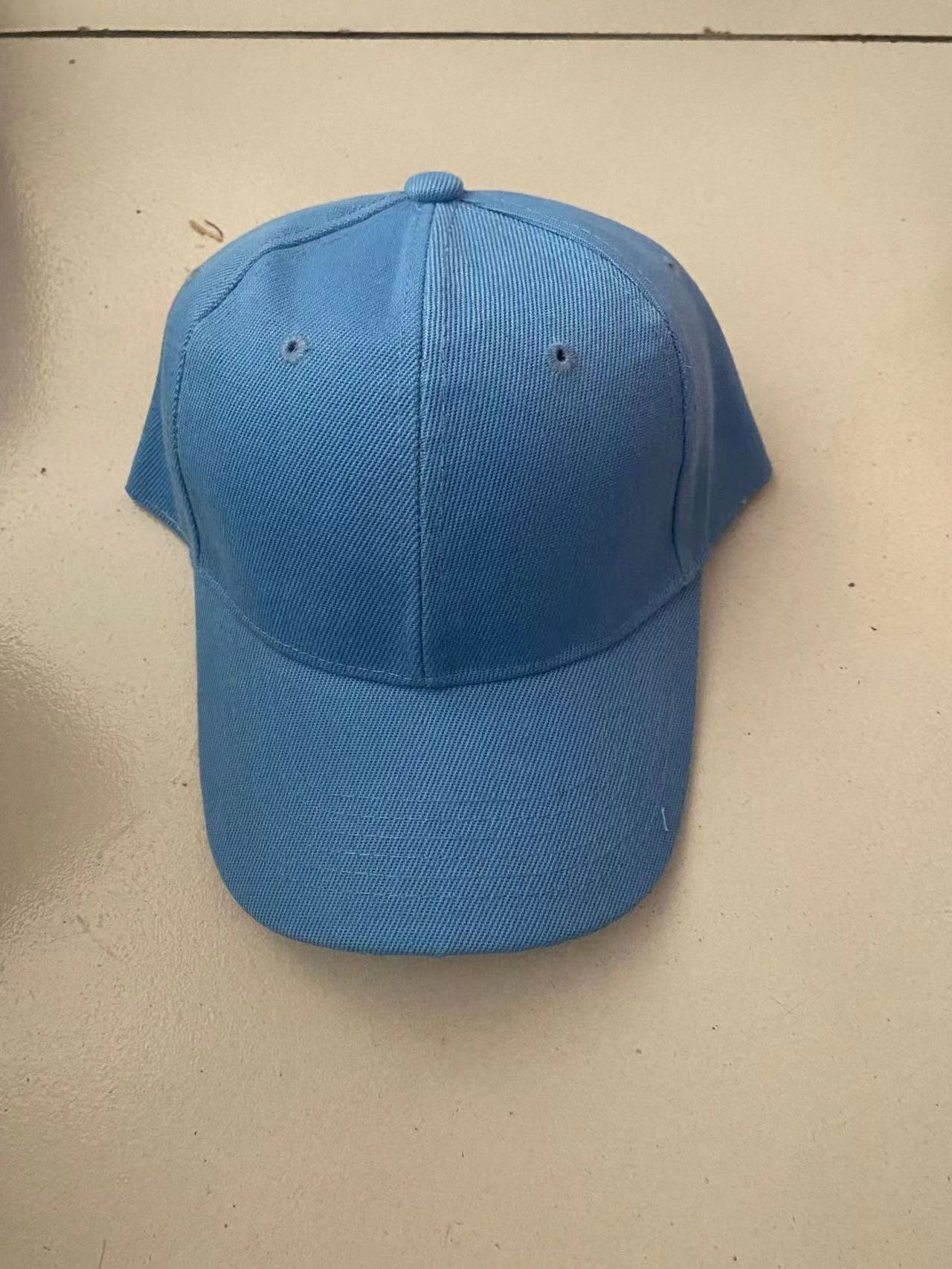20-Color Mao Qing Velcro Solid Color Baseball Cap Cross-border Wholesale Student Shade Cap Couple Versatile Street