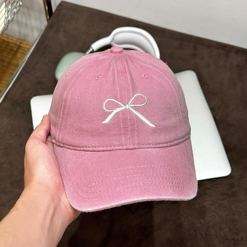 Classmate Yang peaked cap women's 2024 new thin and small face sports hat sunscreen baseball cap trendy one piece hair