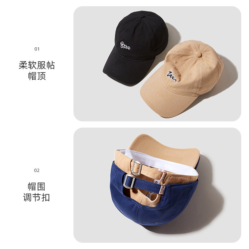 Classmate Yang strictly selects to deepen the wide brim to show the small face, soft hard top, autumn and winter sunshade cap, curvilinear baseball cap