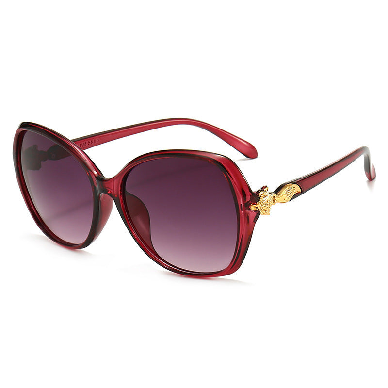 Women's Fashion Large Frame Sunglasses 2025 New Trend UV Protection Sunglasses Premium Shade Sunglasses
