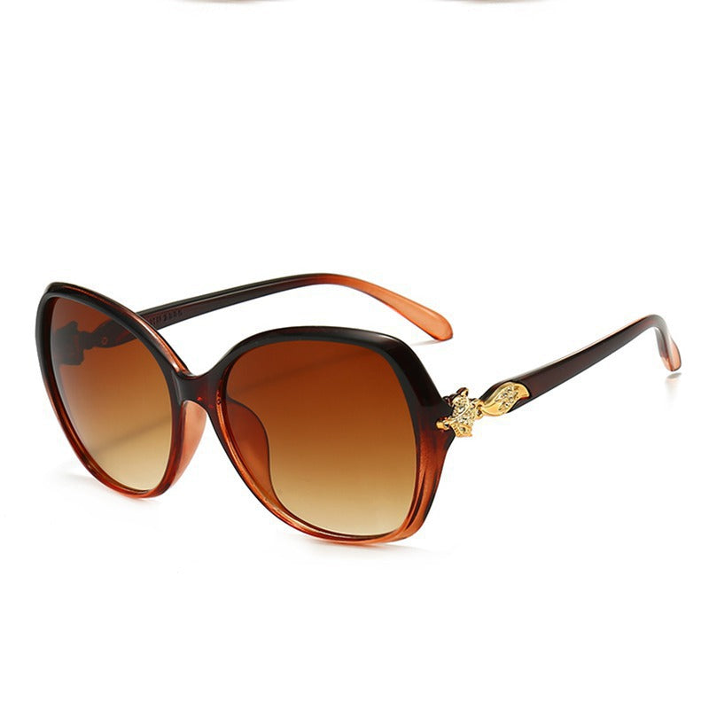 Women's Fashion Large Frame Sunglasses 2025 New Trend UV Protection Sunglasses Premium Shade Sunglasses