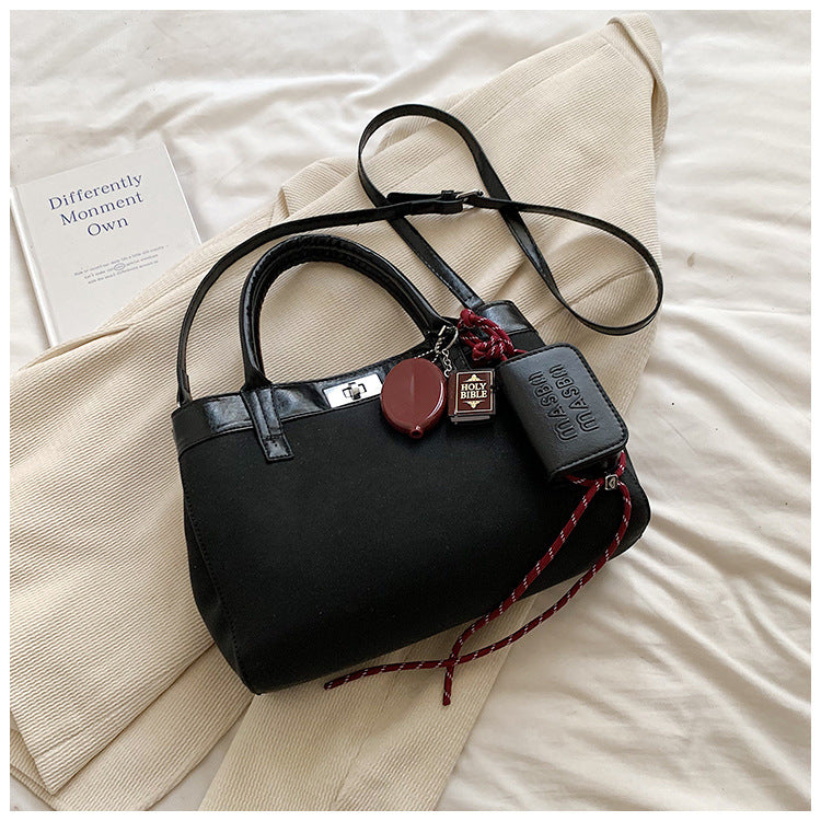 Women's handbag women's 2024 autumn new fashion women's bag simple foreign trend single shoulder messenger tote bag