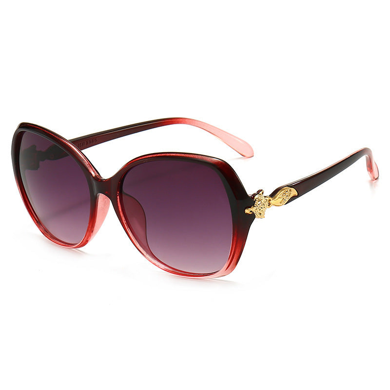 Women's Fashion Large Frame Sunglasses 2025 New Trend UV Protection Sunglasses Premium Shade Sunglasses