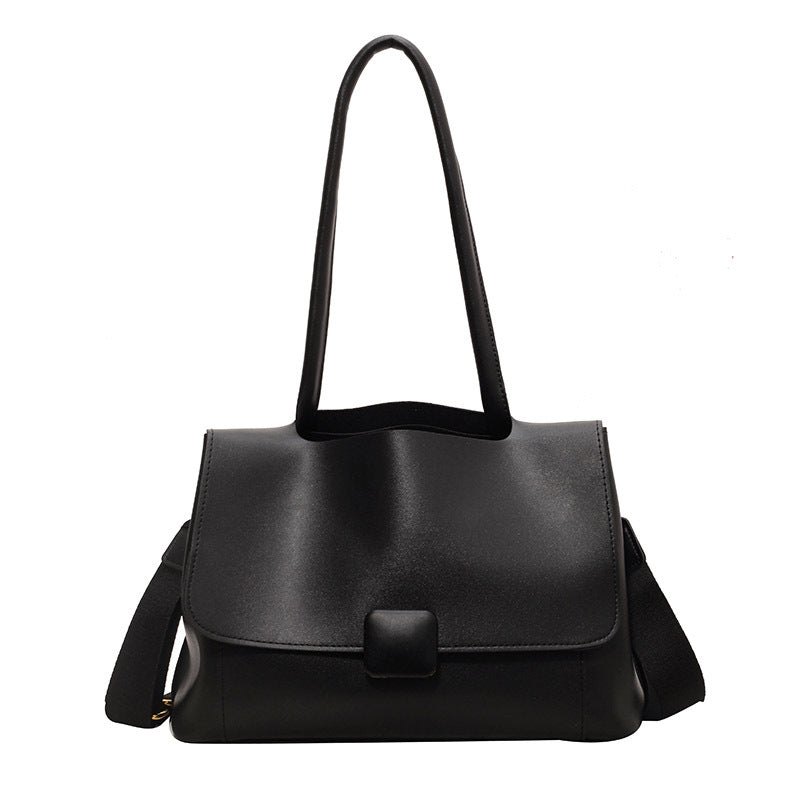 Women's bag autumn and winter large-capacity commuter bag new 2023 simple underarm bag niche high-end single shoulder messenger bag