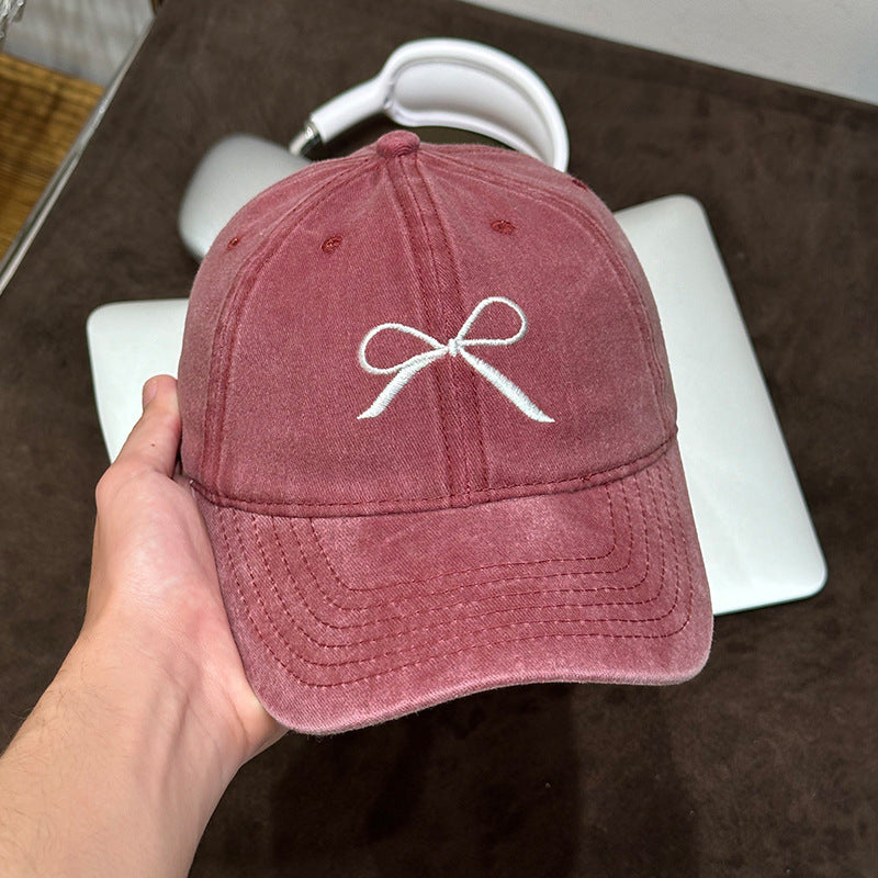 Classmate Yang peaked cap women's 2024 new thin and small face sports hat sunscreen baseball cap trendy one piece hair