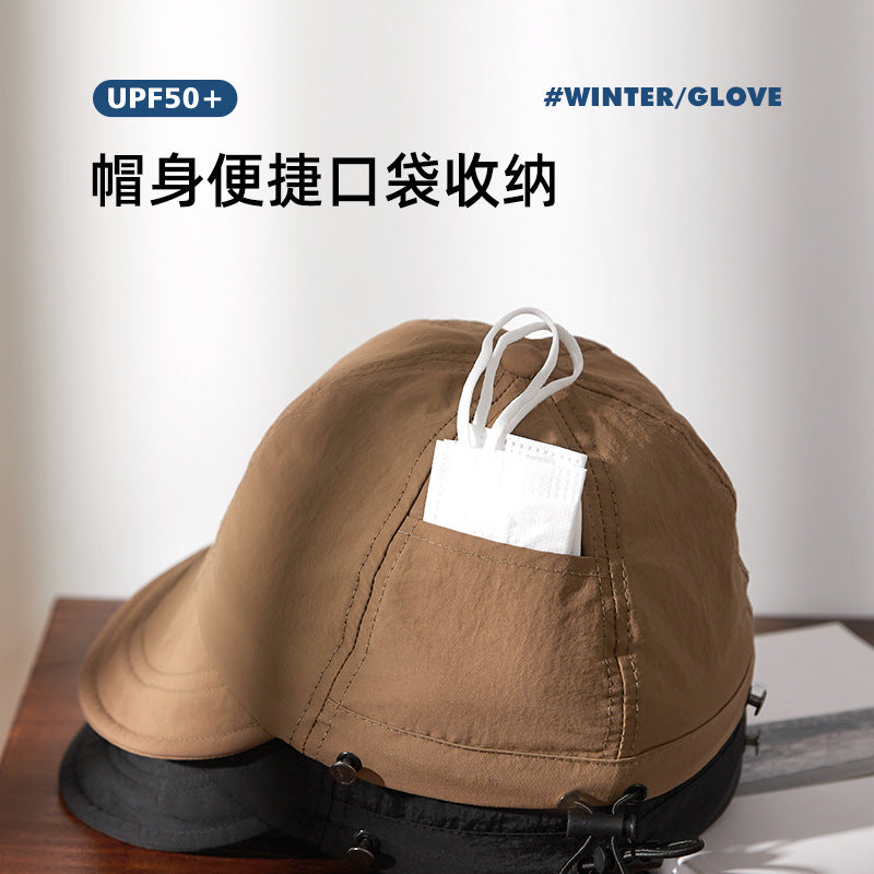 Zhao Ruth has the same hat for women's 2023 new face-showing summer sunscreen hat, and a UV-proof sun hat will be sent on behalf of her.