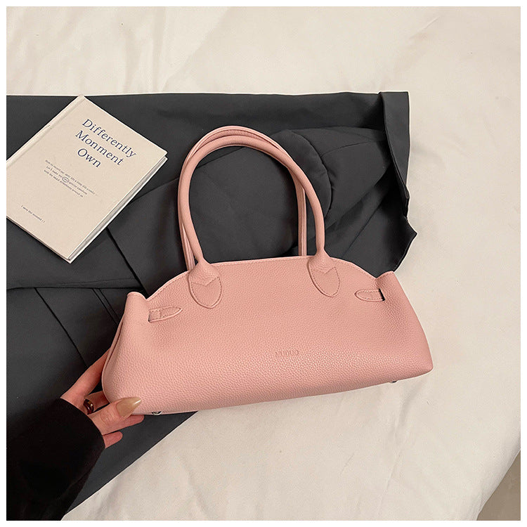 Women's bags niche high-value underarm bags 2025 spring new simple foreign commuter bags fashionable shoulder bags