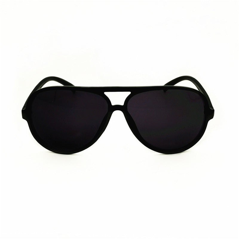 2023 black frame sunglasses wholesale men's sunglasses full frame Korean frame round face Korean version glasses toad glasses
