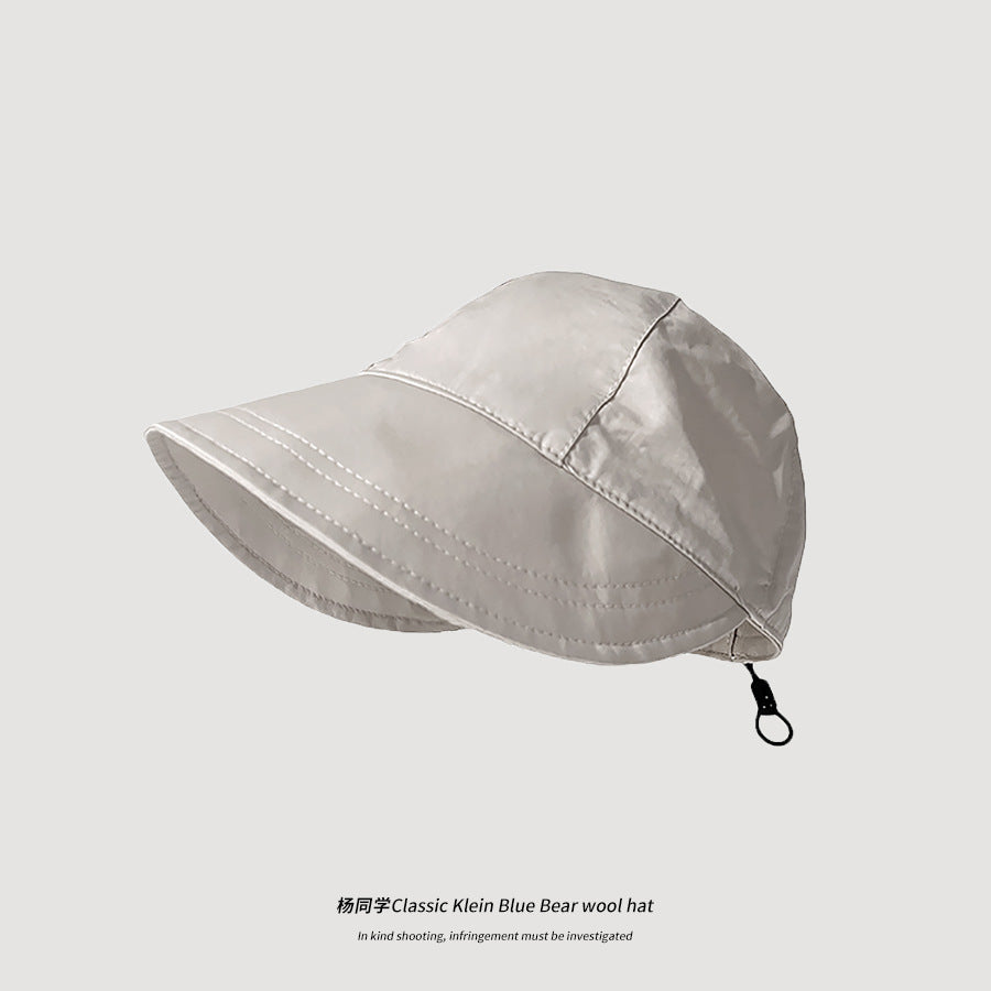 Zhao Ruth same sun hat children's summer thin sun hat UV protection face bucket hat breathable sun hat