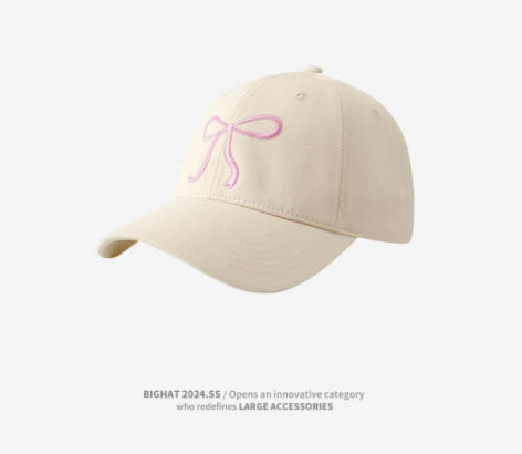 Women's big head circumference baseball cap old washed hat men's American wide brim retro small face trend embroidered cap