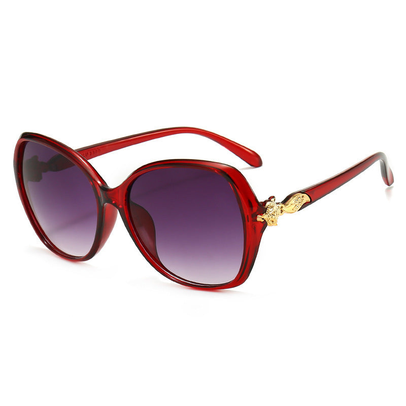 Women's Fashion Large Frame Sunglasses 2025 New Trend UV Protection Sunglasses Premium Shade Sunglasses
