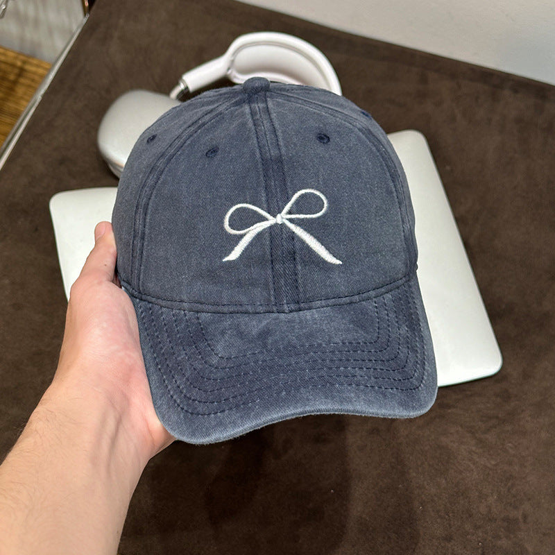 Classmate Yang peaked cap women's 2024 new thin and small face sports hat sunscreen baseball cap trendy one piece hair
