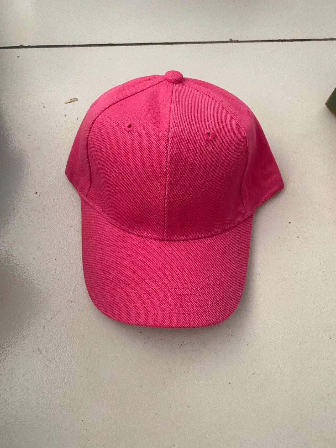 20-Color Mao Qing Velcro Solid Color Baseball Cap Cross-border Wholesale Student Shade Cap Couple Versatile Street