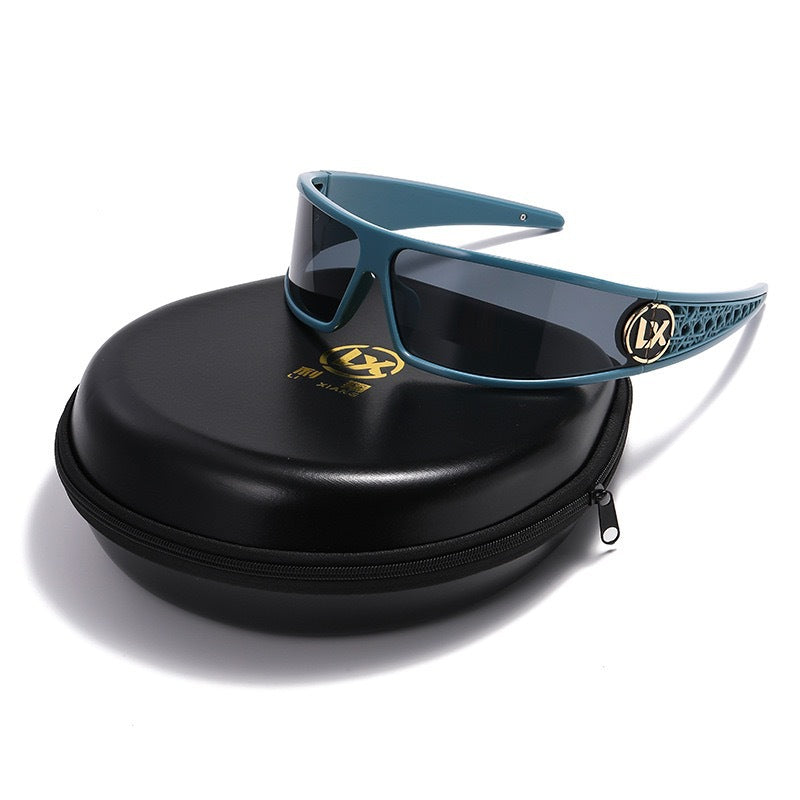 New future technology headband sunglasses women's two-in-one Xiaohongshu same fashion Spice Girl high skull top sunglasses