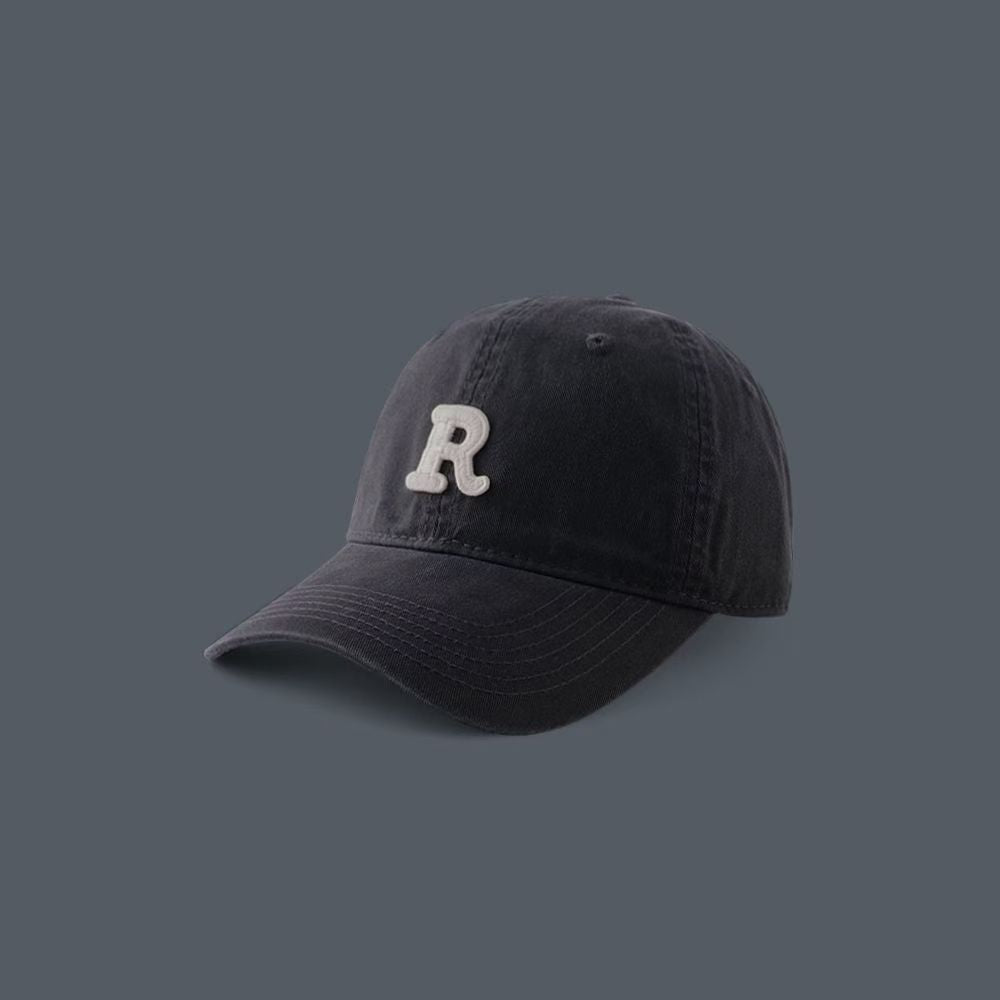 Women's big head circumference baseball cap old washed hat men's American wide brim retro small face trend embroidered cap