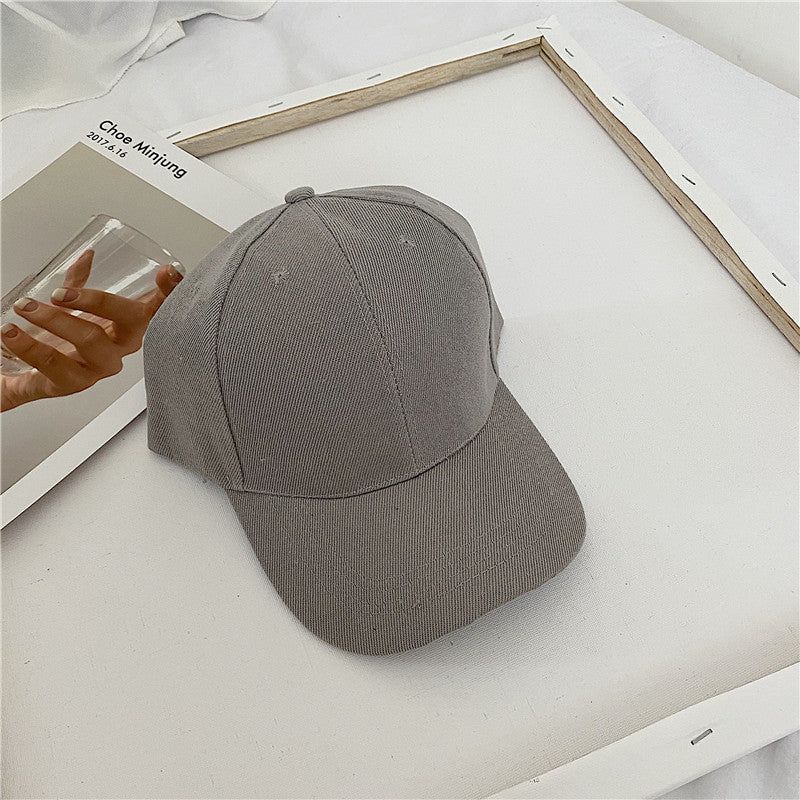 20-Color Mao Qing Velcro Solid Color Baseball Cap Cross-border Wholesale Student Shade Cap Couple Versatile Street