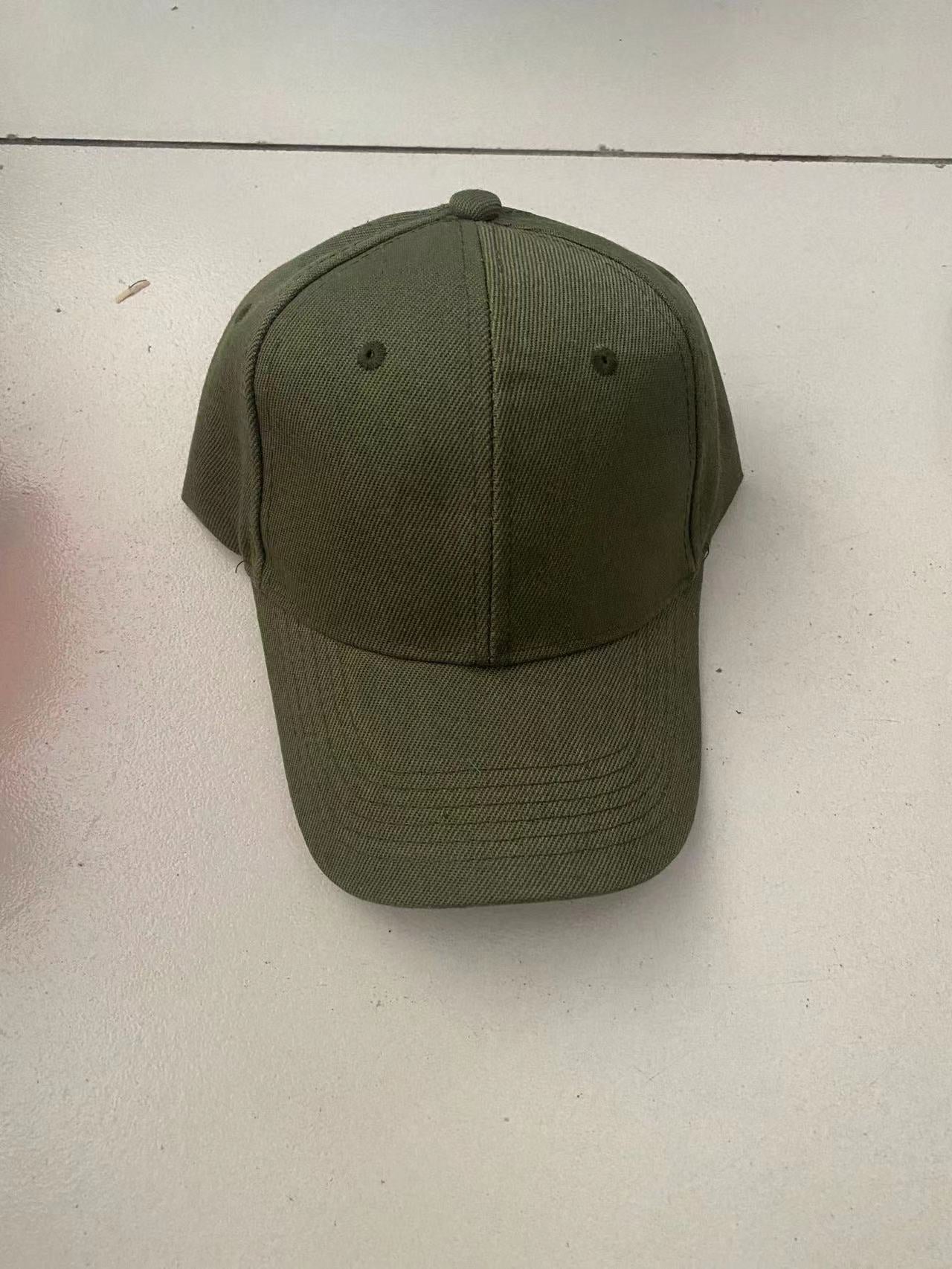 20-Color Mao Qing Velcro Solid Color Baseball Cap Cross-border Wholesale Student Shade Cap Couple Versatile Street